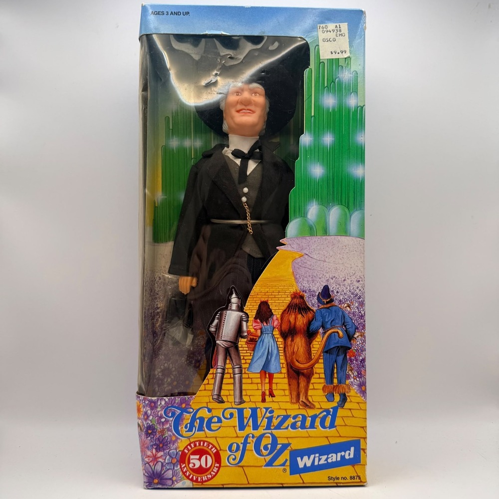 THE WIZARD OF OZ "WIZARD" 50th Anniversary 8875 Multi Toys 1988 Turner RARE
